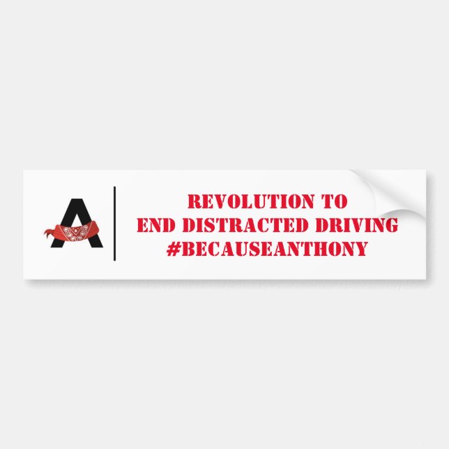 Pegatina para el parachoques de APB (Frente)