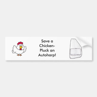 Pegatina para el parachoques de Autoharp