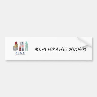 Pegatina para el parachoques de Avon