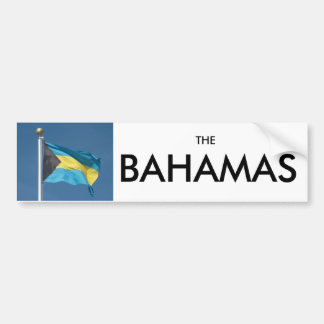 Pegatina para el parachoques de Bahamas