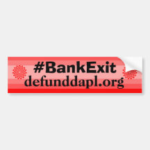 Pegatina para el parachoques de DEFUND DAPL