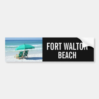 Pegatina para el parachoques de Fort Walton Beach