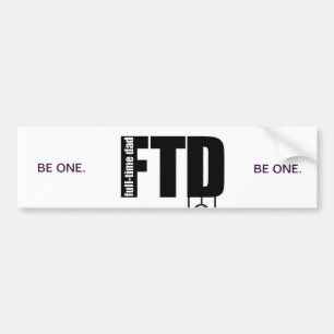 Pegatina para el parachoques de FTD