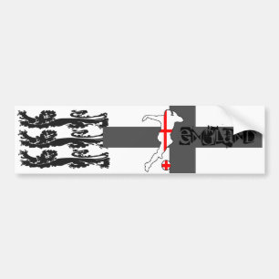 Pegatina para el parachoques de INGLATERRA