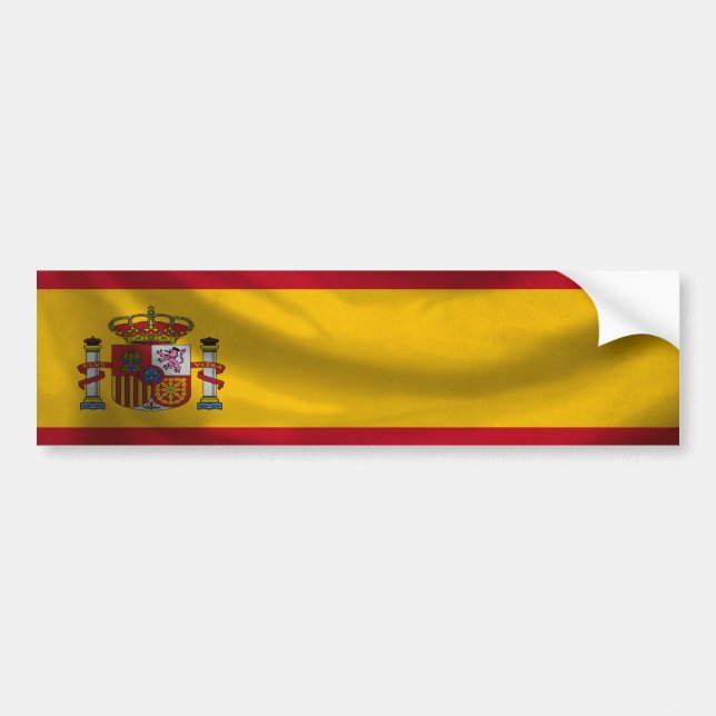 Pegatina para el parachoques de la bandera de (Frente)