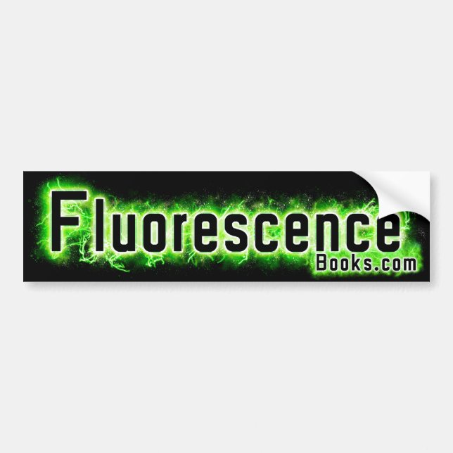 Pegatina para el parachoques de la fluorescencia (Frente)