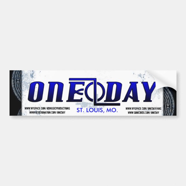 Pegatina para el parachoques de la línea lateral (Frente)