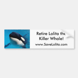 Pegatina para el parachoques de Lolita