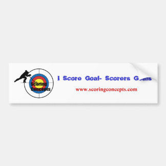 Pegatina para el parachoques de los conceptos que