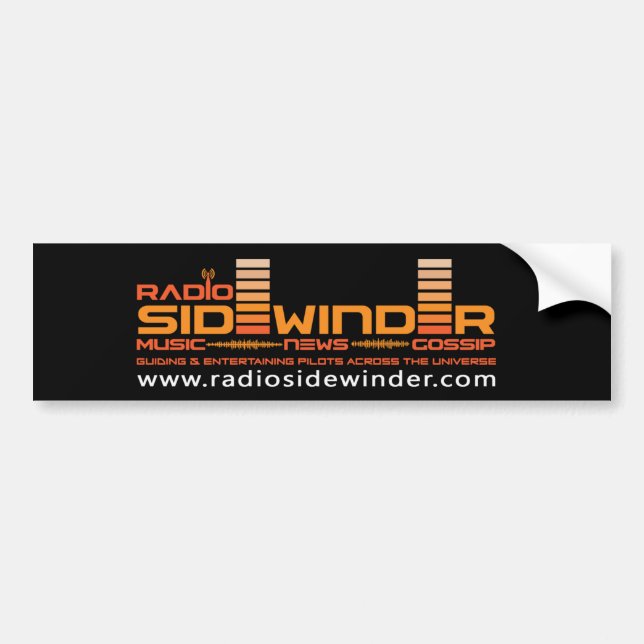 Pegatina para el parachoques de radio del (Frente)