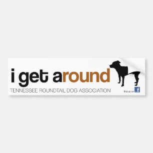 Pegatina para el parachoques de Roundtail