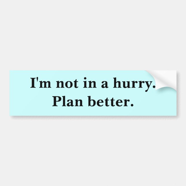 Pegatina para el parachoques de Tailgater (Frente)