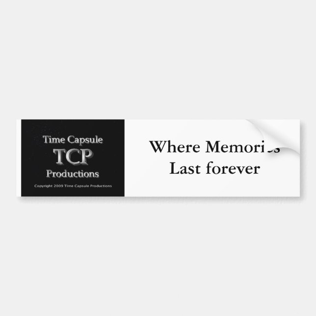 Pegatina para el parachoques de TCP (Frente)
