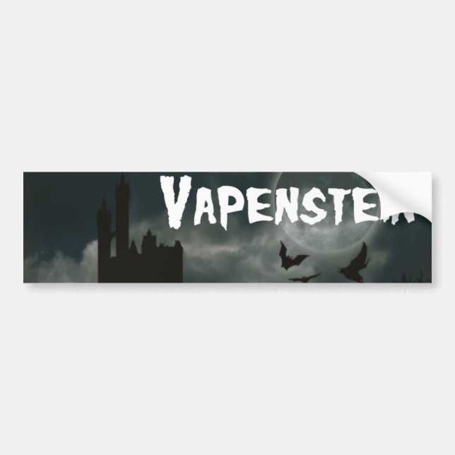 Pegatina para el parachoques de Vapenstein (Frente)