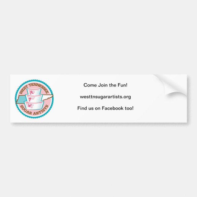 Pegatina para el parachoques de WTSA (Frente)