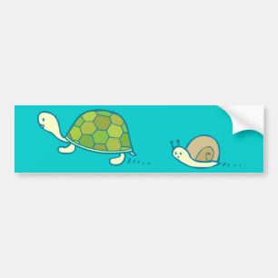 Pegatina para el parachoques del arte del Doodle