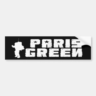 Pegatina para el parachoques del astronauta