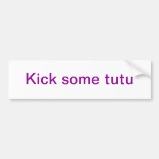 Pegatina para el parachoques del ballet