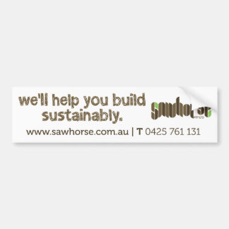 Pegatina para el parachoques del burro