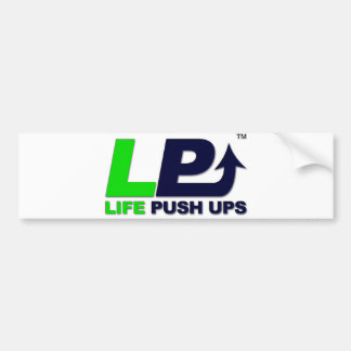 Pegatina para el parachoques del logotipo