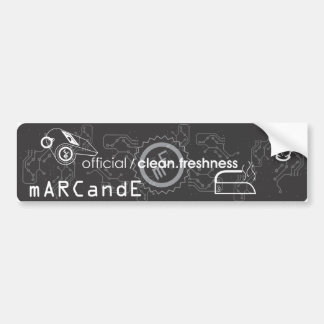 pegatina para el parachoques del mARCandE