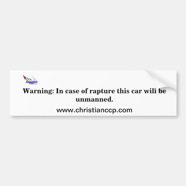 Pegatina para el parachoques del mensaje del CCP (Frente)