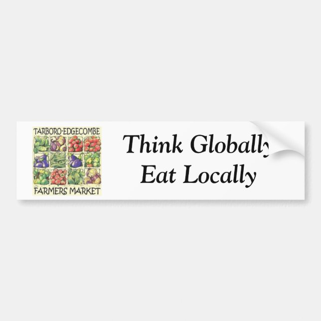 Pegatina para el parachoques del mercado de los (Frente)