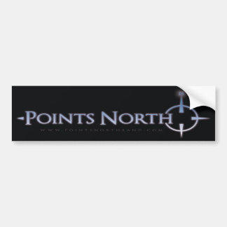 Pegatina para el parachoques del norte del