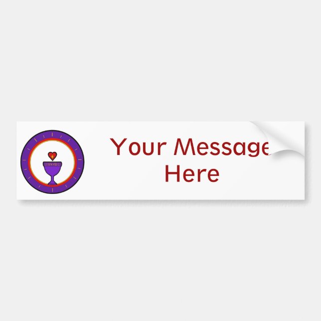 Pegatina para el parachoques del personalizable de (Frente)