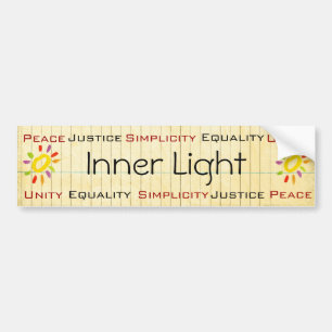 Pegatina para el parachoques del Quaker