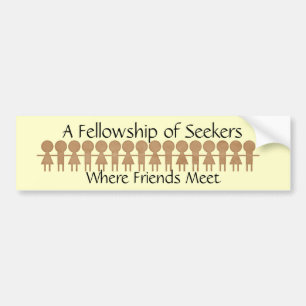 Pegatina para el parachoques del Quaker