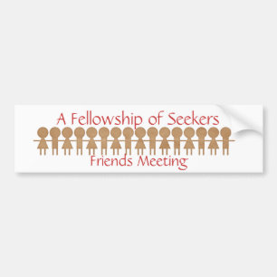 Pegatina para el parachoques del Quaker