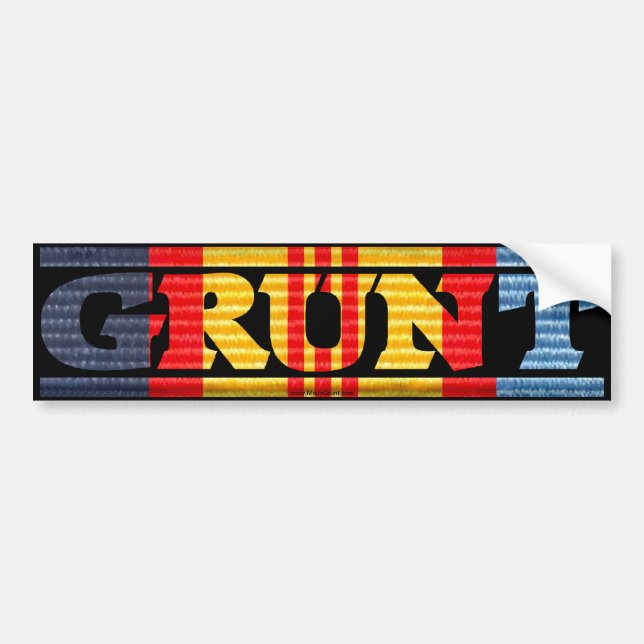 Pegatina para el parachoques del RONCO de la (Frente)