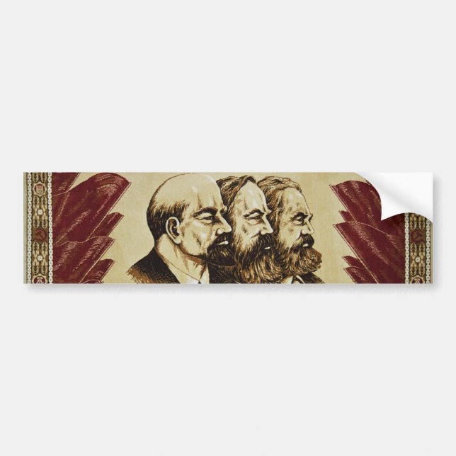 Pegatina para el parachoques del socialista de (Frente)