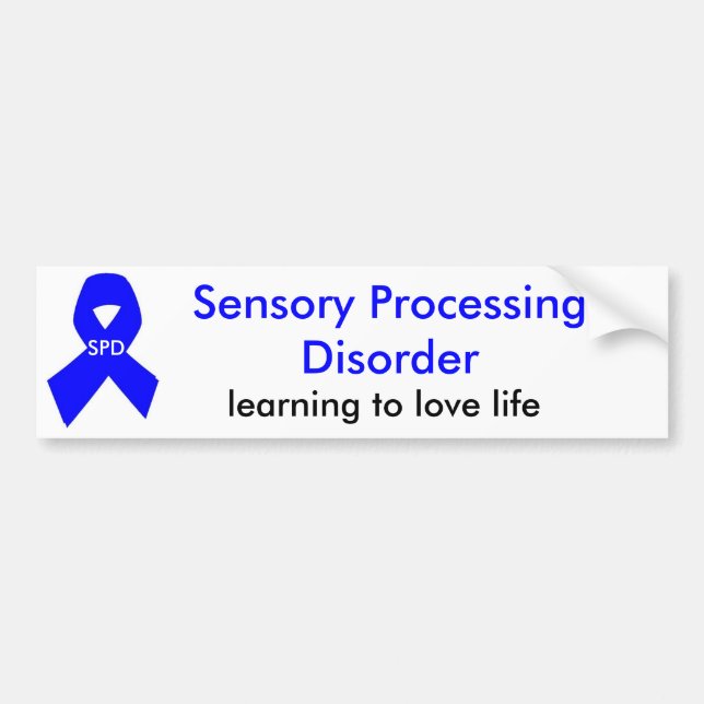 Pegatina para el parachoques del SPD (Frente)