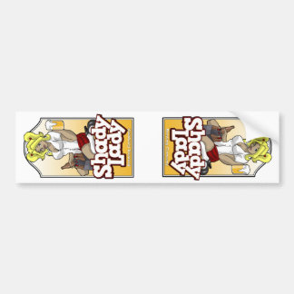 Pegatina para el parachoques experimental