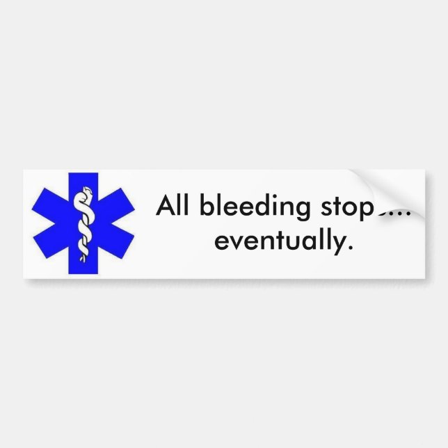 Pegatina para el parachoques II (Frente)