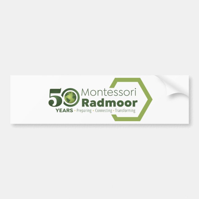 Pegatina para el parachoques - opción 2 (Frente)