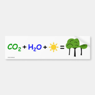 Pegatina para el parachoques Pro-CO2