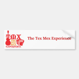 Pegatina para el parachoques roja de TMX
