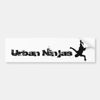 Pegatina para el parachoques urbana de Ninjas