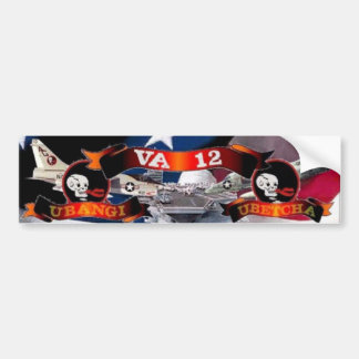 pegatina para el parachoques va12