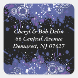 pegatina para el sobre RSVP