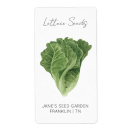 Pegatina para paquete de semillas | Etiqueta de se