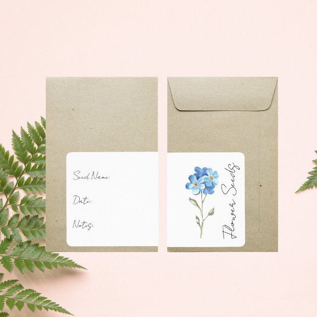 Pegatina para paquete de semillas | Etiqueta del p (Subido por el creador)