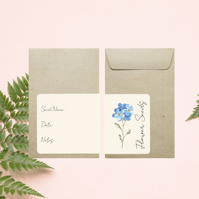 Pegatina para paquete de semillas | Etiqueta del p (Subido por el creador)