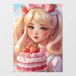 Pegatina para ventana de confitería