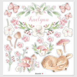 Pegatina Parche de hongos rosados para bebe dormido