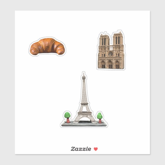 Pegatina paris stickers (Hoja)