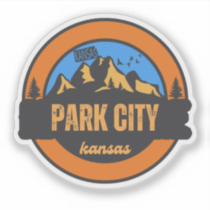 Pegatina Park City, Kansas